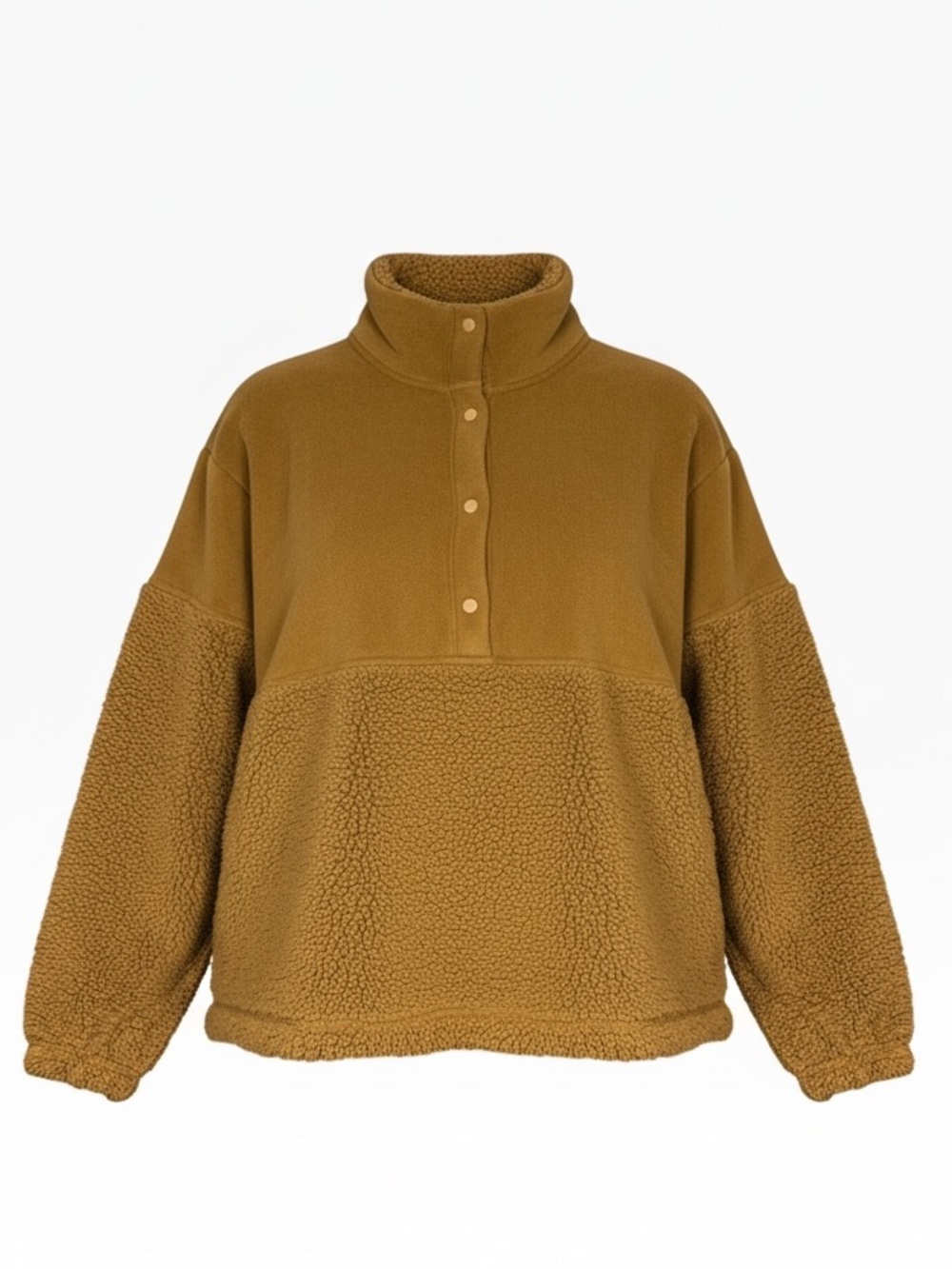Koolaburra by UGG Women’s Size 3X Camel Sherpa Fleece Pullover